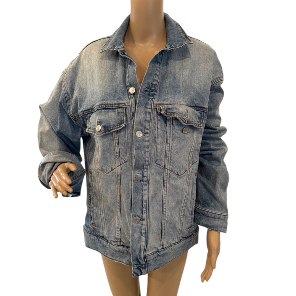 Abercrombie & Fitch Oversized Denim Jacket
